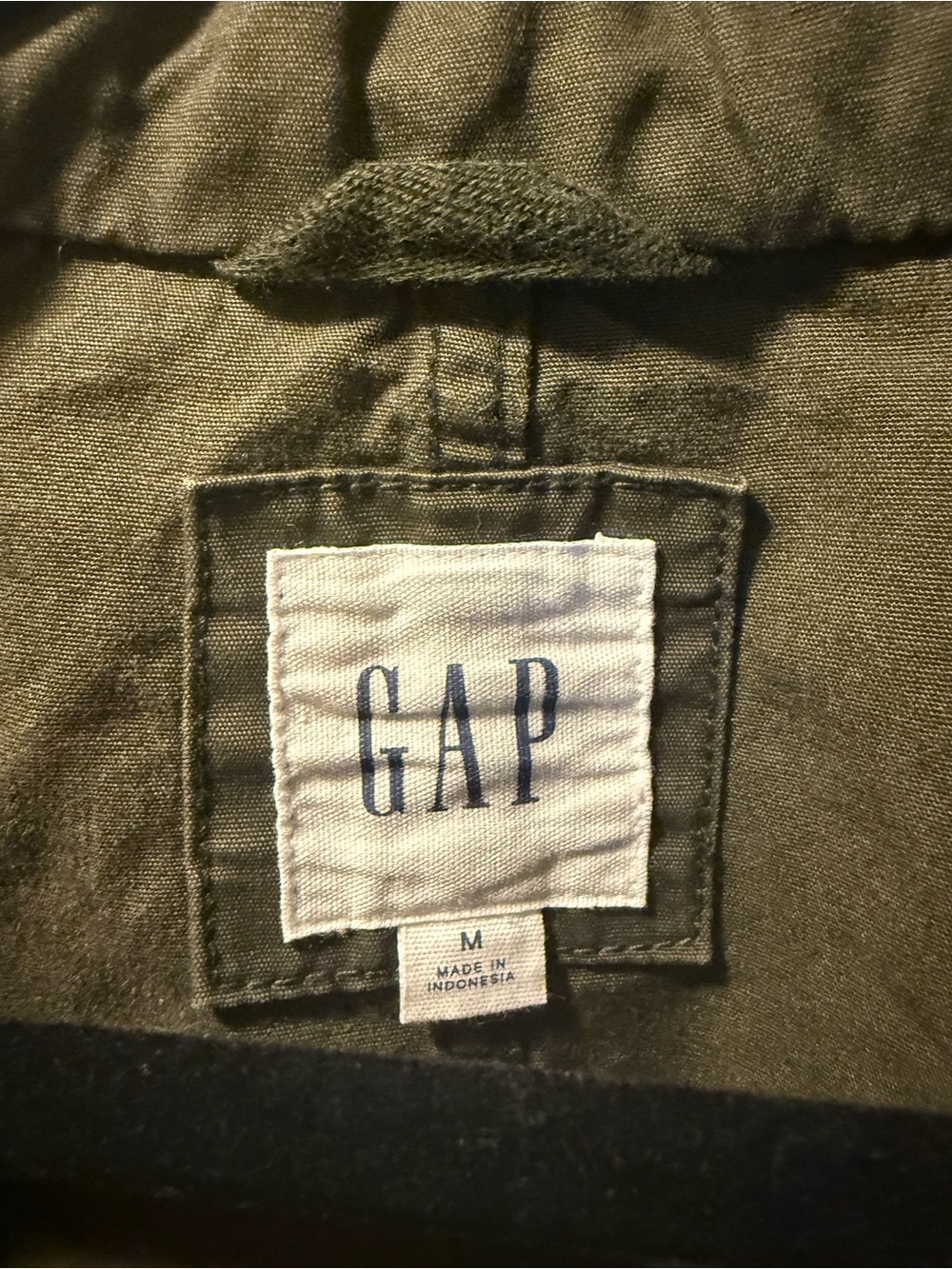 GAP Olive Green Military Utility Cargo Jacket - Picture 8 of 10